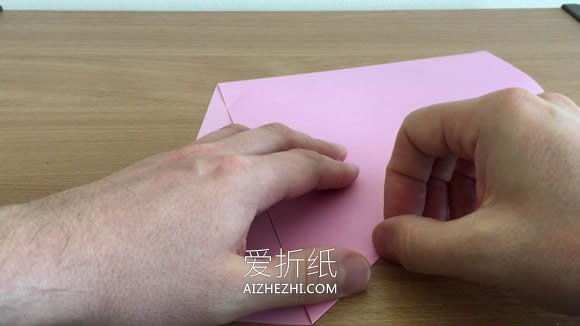 怎么折纸太阳镜图解 手工简单太阳镜的折法- www.aizhezhi.com