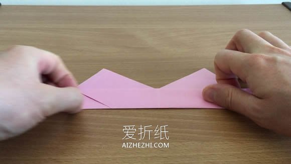 怎么折纸太阳镜图解 手工简单太阳镜的折法- www.aizhezhi.com