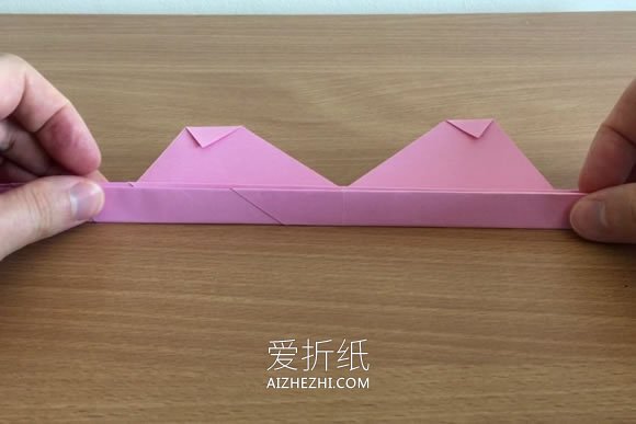 怎么折纸太阳镜图解 手工简单太阳镜的折法- www.aizhezhi.com