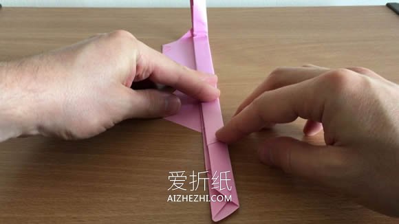 怎么折纸太阳镜图解 手工简单太阳镜的折法- www.aizhezhi.com