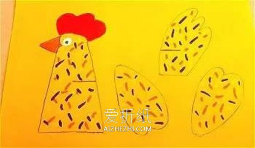 怎么简单做孵蛋的母鸡 卷纸芯手工制作母鸡- www.aizhezhi.com