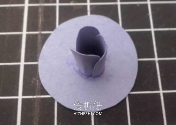 怎么用卡纸做立体纸花的手工制作图解教程- www.aizhezhi.com