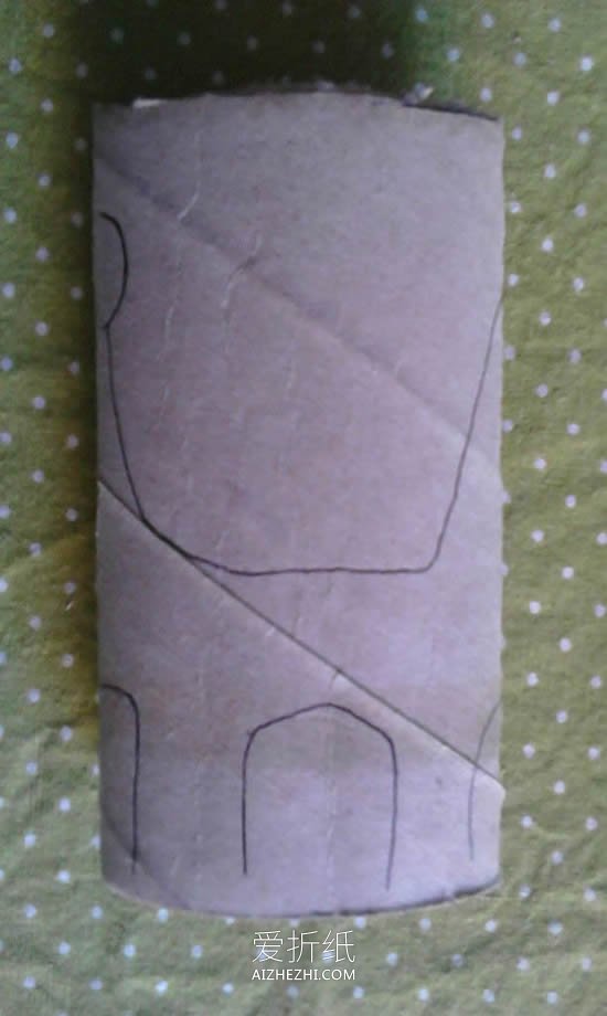 怎么用卫生纸纸卷做恐龙 卷纸芯制作恐龙方法- www.aizhezhi.com