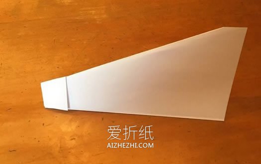 飞起来很稳的纸飞机怎么折 简易飞机折叠教程- www.aizhezhi.com