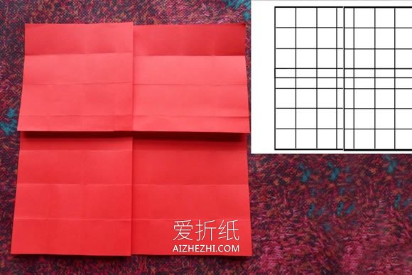 怎么折纸空心玫瑰花 手工玫瑰的折法详细过程- www.aizhezhi.com