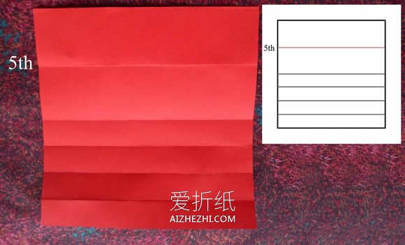 怎么折纸空心玫瑰花 手工玫瑰的折法详细过程- www.aizhezhi.com