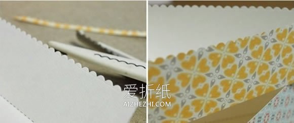 怎么做三角形披萨盒图解 卡纸手工折纸盒教程- www.aizhezhi.com