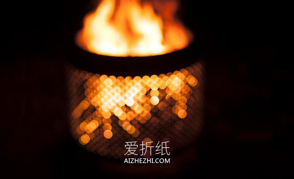 怎么做硬汉风火炉图解 洗衣机内槽制作火炉- www.aizhezhi.com