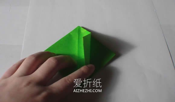 怎么手工折纸千纸鹤的折法步骤图- www.aizhezhi.com