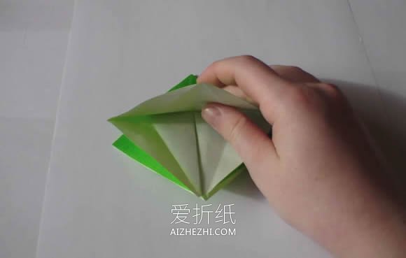 怎么手工折纸千纸鹤的折法步骤图- www.aizhezhi.com