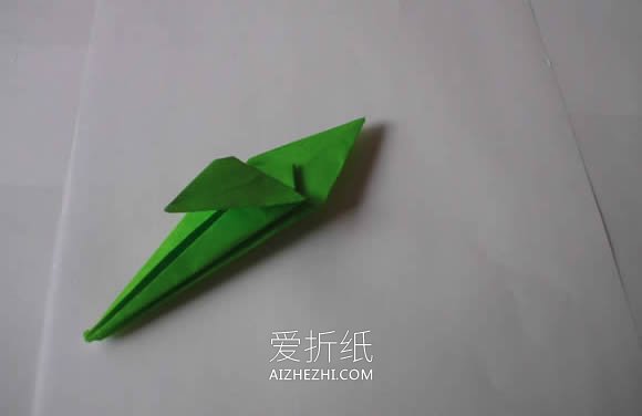 怎么手工折纸千纸鹤的折法步骤图- www.aizhezhi.com