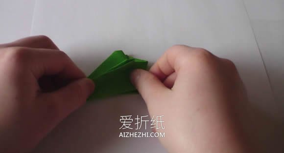 怎么手工折纸千纸鹤的折法步骤图- www.aizhezhi.com