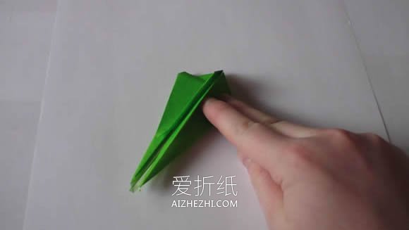 怎么手工折纸千纸鹤的折法步骤图- www.aizhezhi.com