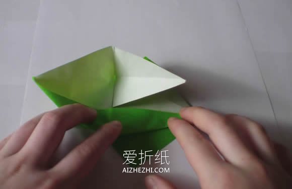 怎么手工折纸千纸鹤的折法步骤图- www.aizhezhi.com