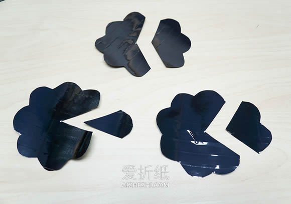 怎么做玫瑰花简单又漂亮 胶带手工制作玫瑰花- www.aizhezhi.com