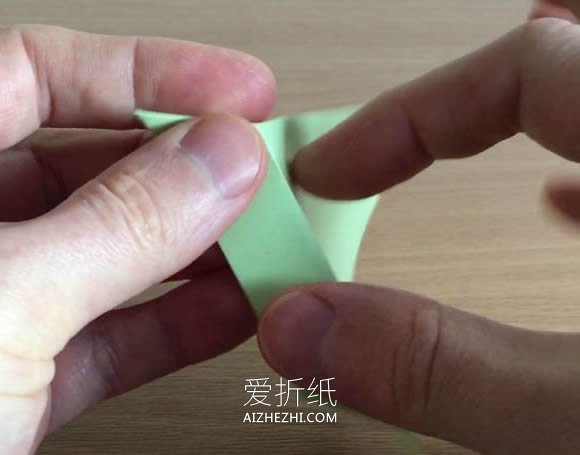 怎么折纸忍者之星飞镖 四角忍者飞镖折法图解- www.aizhezhi.com