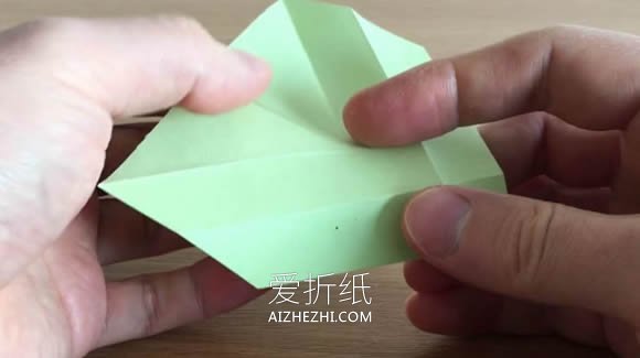 怎么折纸忍者之星飞镖 四角忍者飞镖折法图解- www.aizhezhi.com