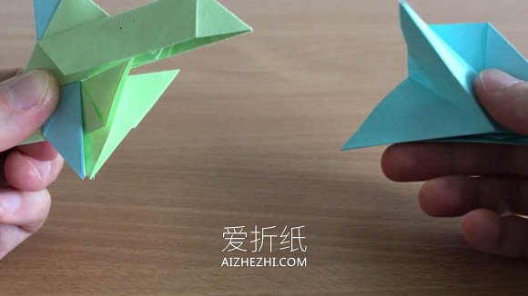 怎么折纸忍者之星飞镖 四角忍者飞镖折法图解- www.aizhezhi.com