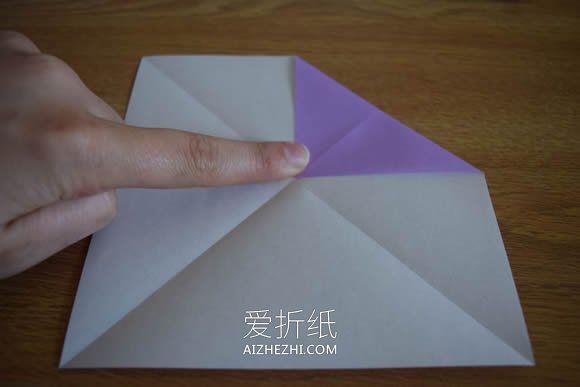 怎么折纸无限翻烟花的折法步骤图解- www.aizhezhi.com