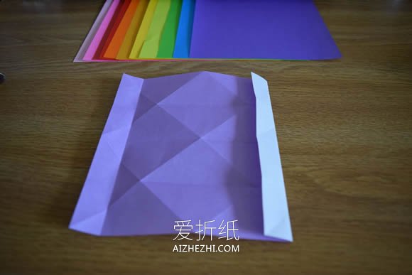 怎么折纸无限翻烟花的折法步骤图解- www.aizhezhi.com