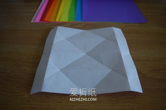 怎么折纸无限翻烟花的折法步骤图解- www.aizhezhi.com