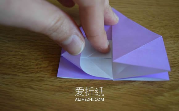 怎么折纸无限翻烟花的折法步骤图解- www.aizhezhi.com