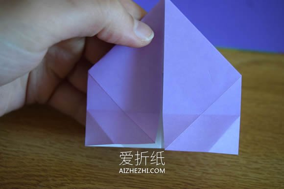 怎么折纸无限翻烟花的折法步骤图解- www.aizhezhi.com