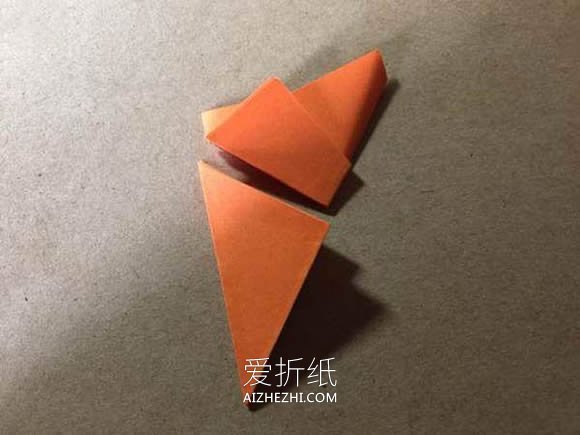 怎么手工折纸樱花星的折法图解教程- www.aizhezhi.com