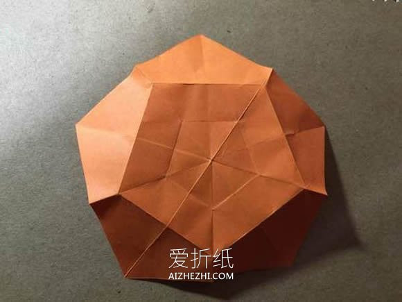 怎么手工折纸樱花星的折法图解教程- www.aizhezhi.com