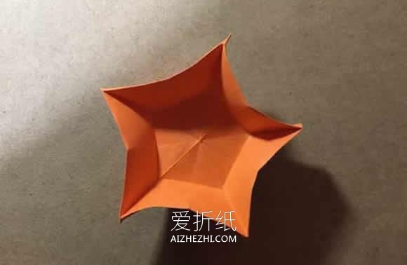 怎么手工折纸樱花星的折法图解教程- www.aizhezhi.com