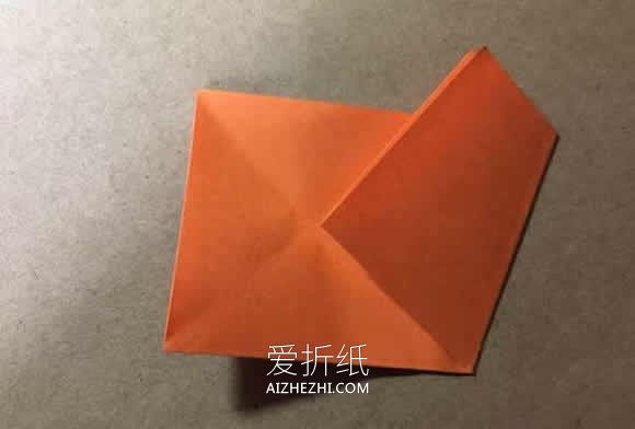 怎么手工折纸樱花星的折法图解教程- www.aizhezhi.com