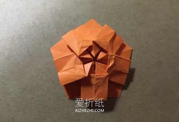 怎么手工折纸樱花星的折法图解教程- www.aizhezhi.com