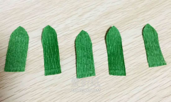 怎么用皱纹纸做母亲节康乃馨花的手工制作教程- www.aizhezhi.com