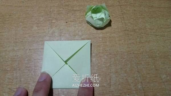 怎么手工折纸八瓣莲花的折法图解步骤- www.aizhezhi.com