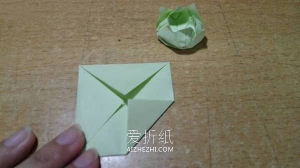 怎么手工折纸八瓣莲花的折法图解步骤- www.aizhezhi.com