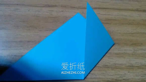 怎么简单手工折纸立体五瓣花的方法图解- www.aizhezhi.com