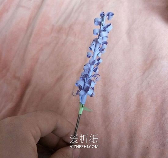 怎么简单折纸风信子花的折法图解教程- www.aizhezhi.com