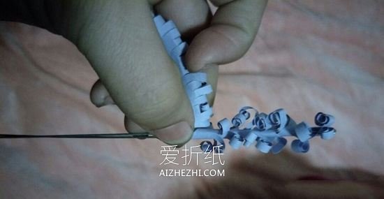 怎么简单折纸风信子花的折法图解教程- www.aizhezhi.com