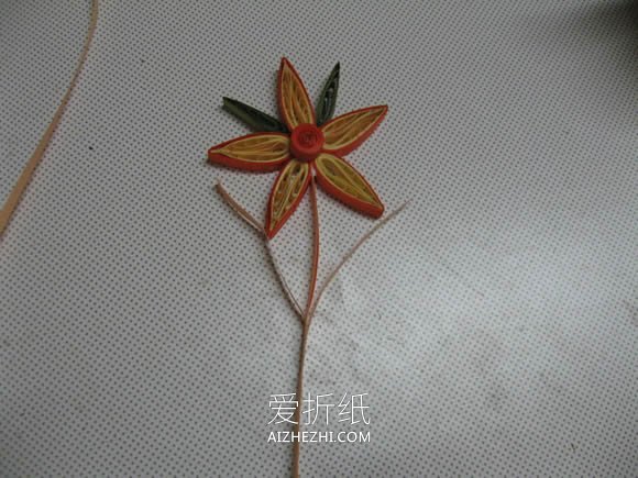 怎么简单做衍纸花的详细手工教程- www.aizhezhi.com