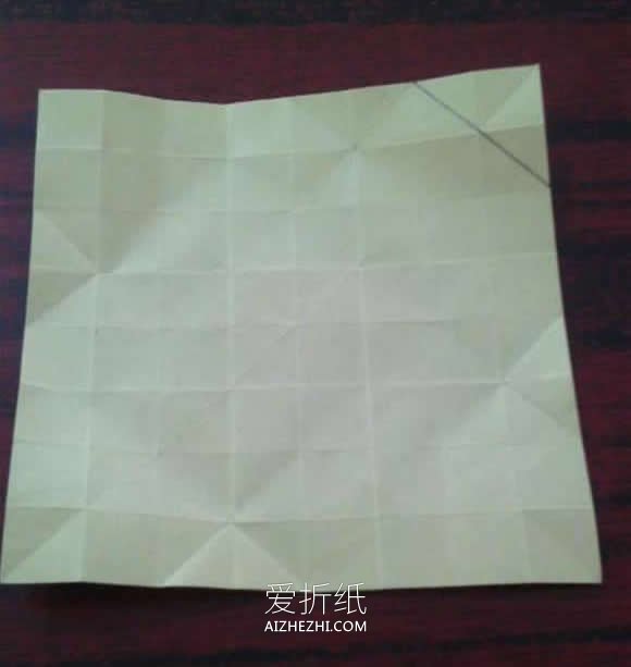 怎么手工折纸卷心玫瑰花的步骤图解- www.aizhezhi.com