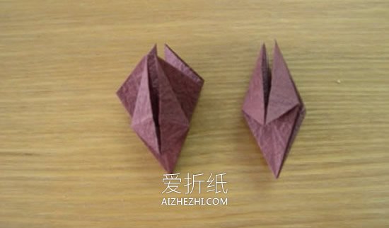 怎么手工折纸球体花球的折法图解- www.aizhezhi.com