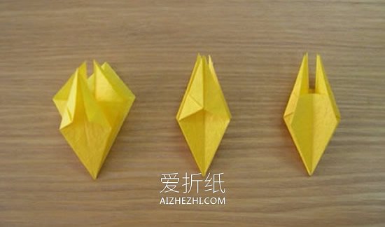 怎么手工折纸球体花球的折法图解- www.aizhezhi.com