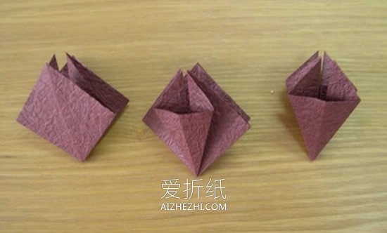 怎么手工折纸球体花球的折法图解- www.aizhezhi.com