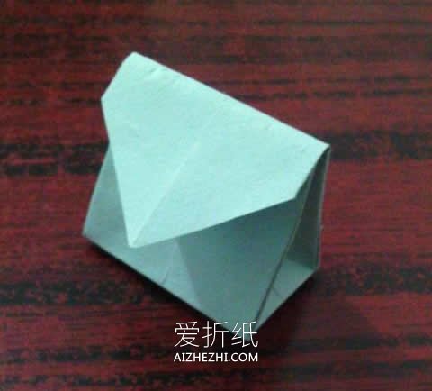 怎么折纸手提袋的折法步骤图解- www.aizhezhi.com