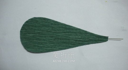 怎么用皱纹纸做蝴蝶兰的手工教程图解- www.aizhezhi.com