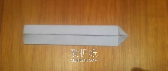 怎么用一张纸折纸情人节I LOVE YOU折法图解- www.aizhezhi.com