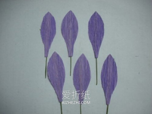 怎么做皱纹纸百子莲花的方法教程- www.aizhezhi.com