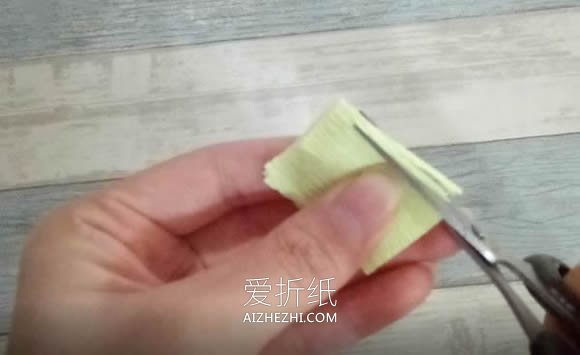 怎么做皱纹纸罂粟花的手工图解教程- www.aizhezhi.com