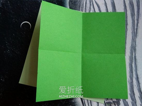 怎么简单折纸立体圣诞树的折法图解- www.aizhezhi.com