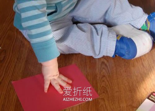 幼儿园怎么做手掌花的简单方法图解- www.aizhezhi.com